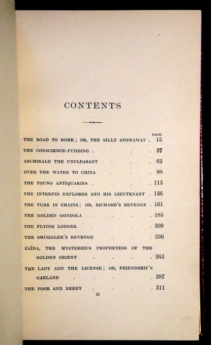 1904 First Edition bound by Bayntun-Riviere - New Treasure Seekers by Edith Nesbit illustrated by Gordon Browne.