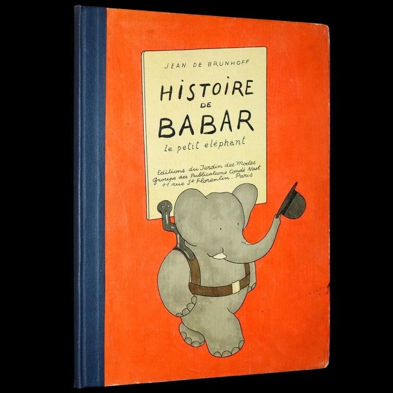 1931 True French First Edition - Histoire de Babar le Petit Elephant by Jean de Brunhoff.