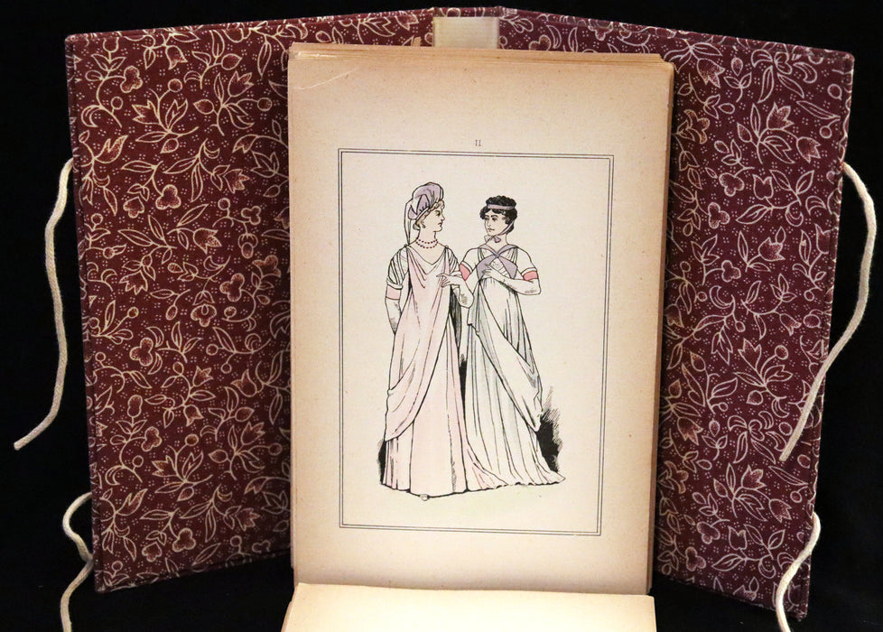 1884 Rare 19th-Century Fashion First Edition - Our Grandmothers' Gowns, Illustrated by George R. Halkett.