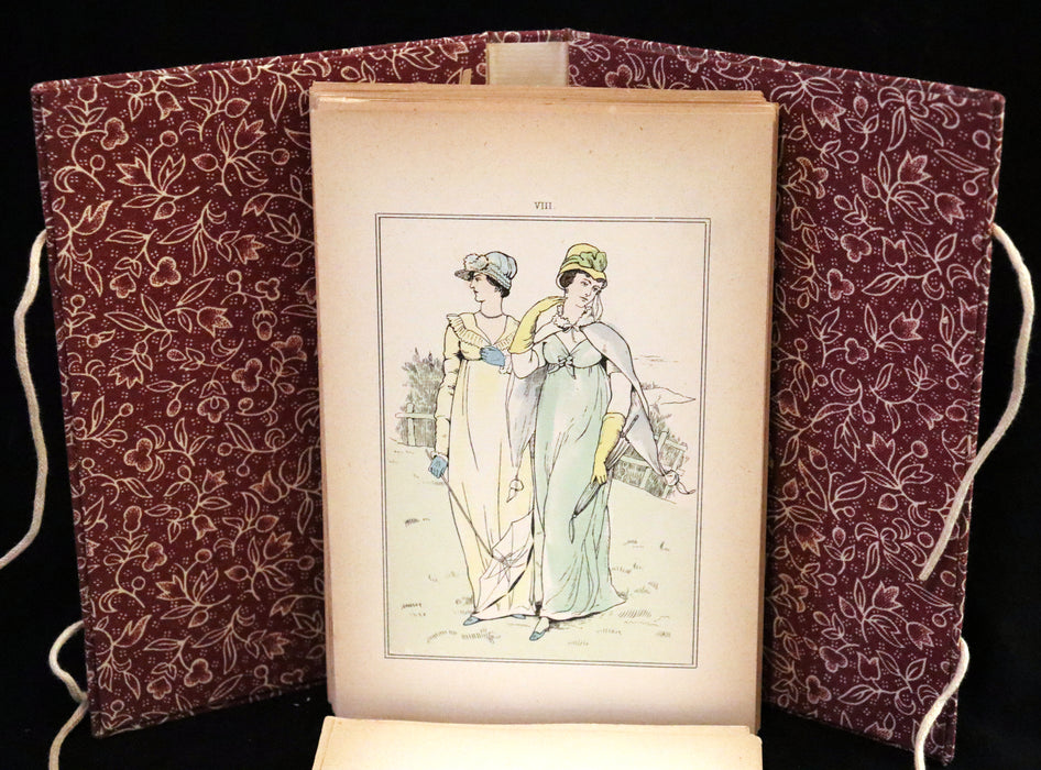 1884 Rare 19th-Century Fashion First Edition - Our Grandmothers' Gowns, Illustrated by George R. Halkett.