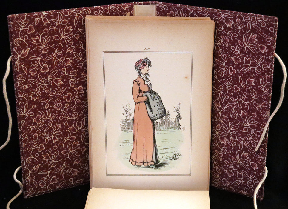 1884 Rare 19th-Century Fashion First Edition - Our Grandmothers' Gowns, Illustrated by George R. Halkett.