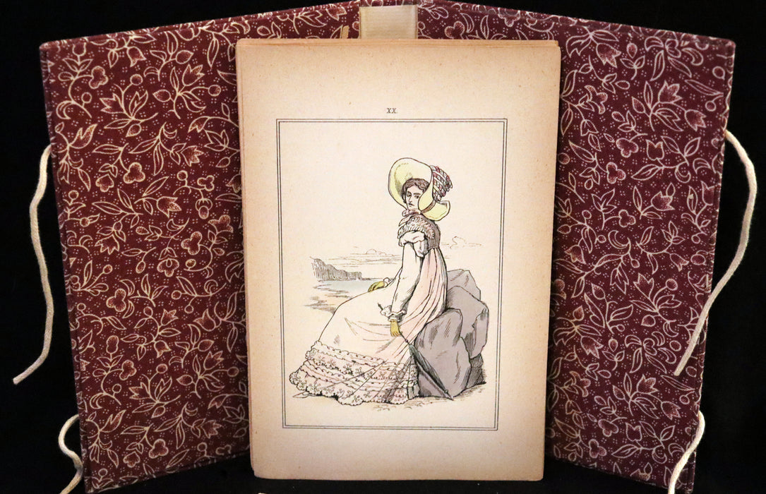 1884 Rare 19th-Century Fashion First Edition - Our Grandmothers' Gowns, Illustrated by George R. Halkett.