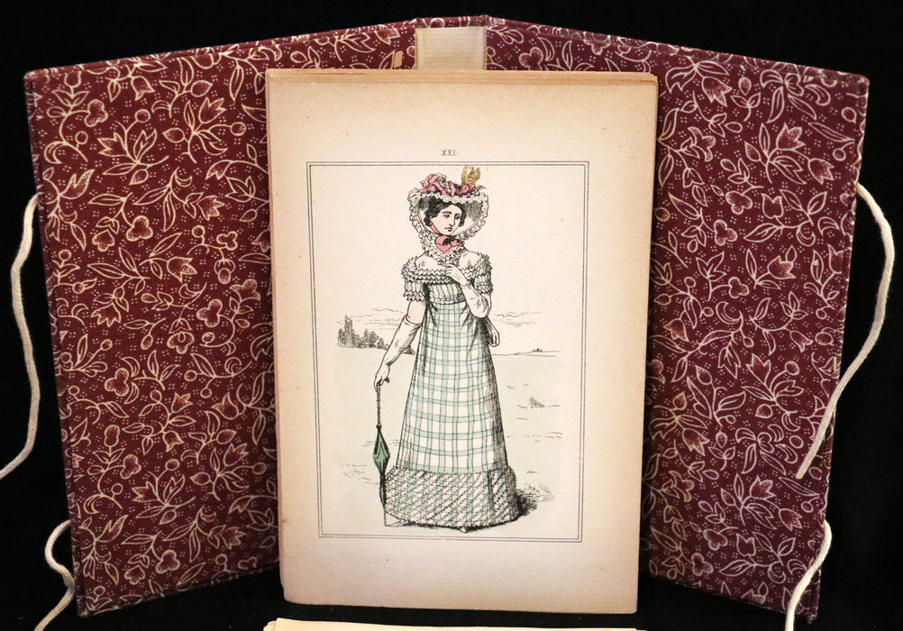 1884 Rare 19th-Century Fashion First Edition - Our Grandmothers' Gowns, Illustrated by George R. Halkett.