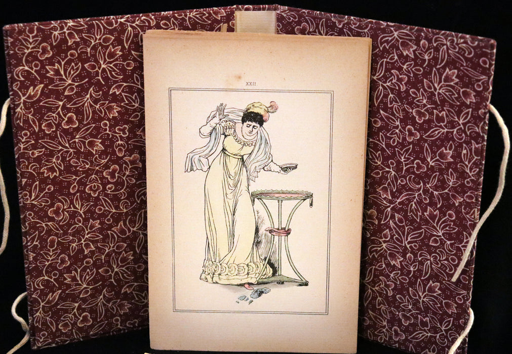 1884 Rare 19th-Century Fashion First Edition - Our Grandmothers' Gowns, Illustrated by George R. Halkett.