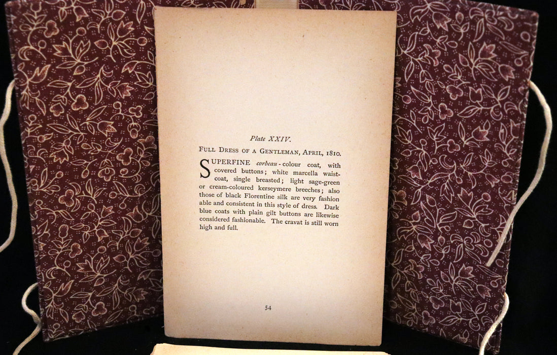 1884 Rare 19th-Century Fashion First Edition - Our Grandmothers' Gowns, Illustrated by George R. Halkett.