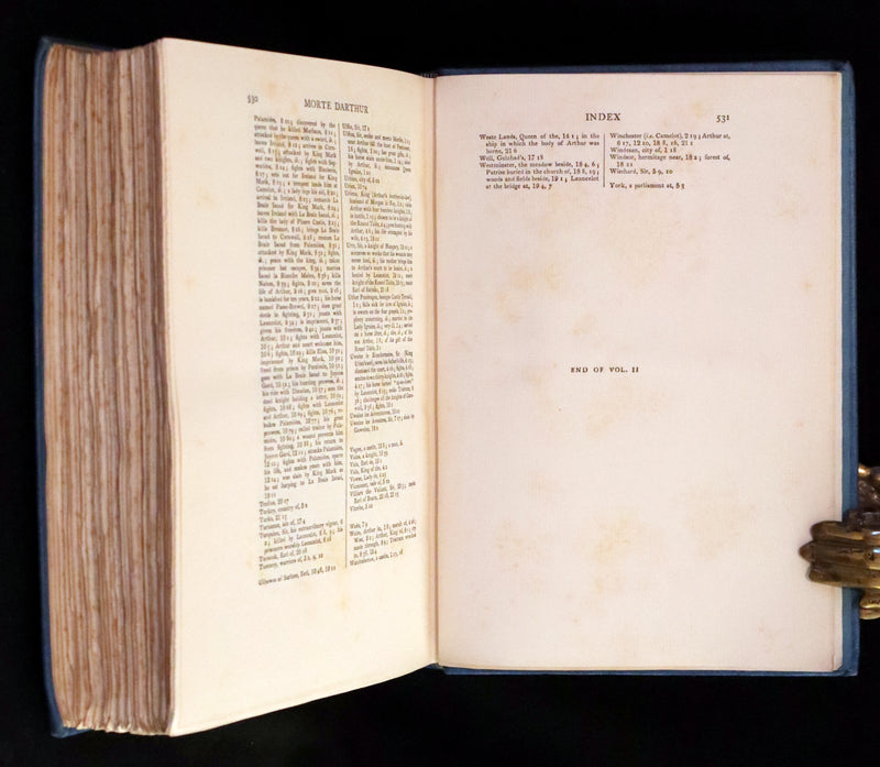 1923 Rare Book set - Le Morte Darthur, The History of King Arthur and of His Noble Knights of the Round Table.