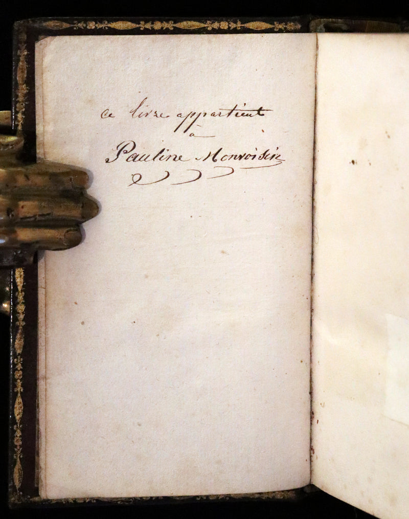 1828 Rare French Book - The Imitation of Christ - L'Imitation de Jesus Christ, Illustrated.