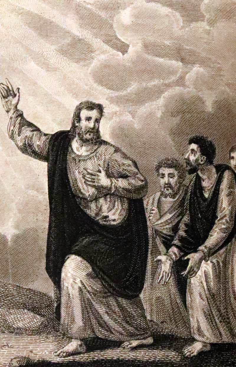 1828 Rare French Book - The Imitation of Christ - L'Imitation de Jesus Christ, Illustrated.