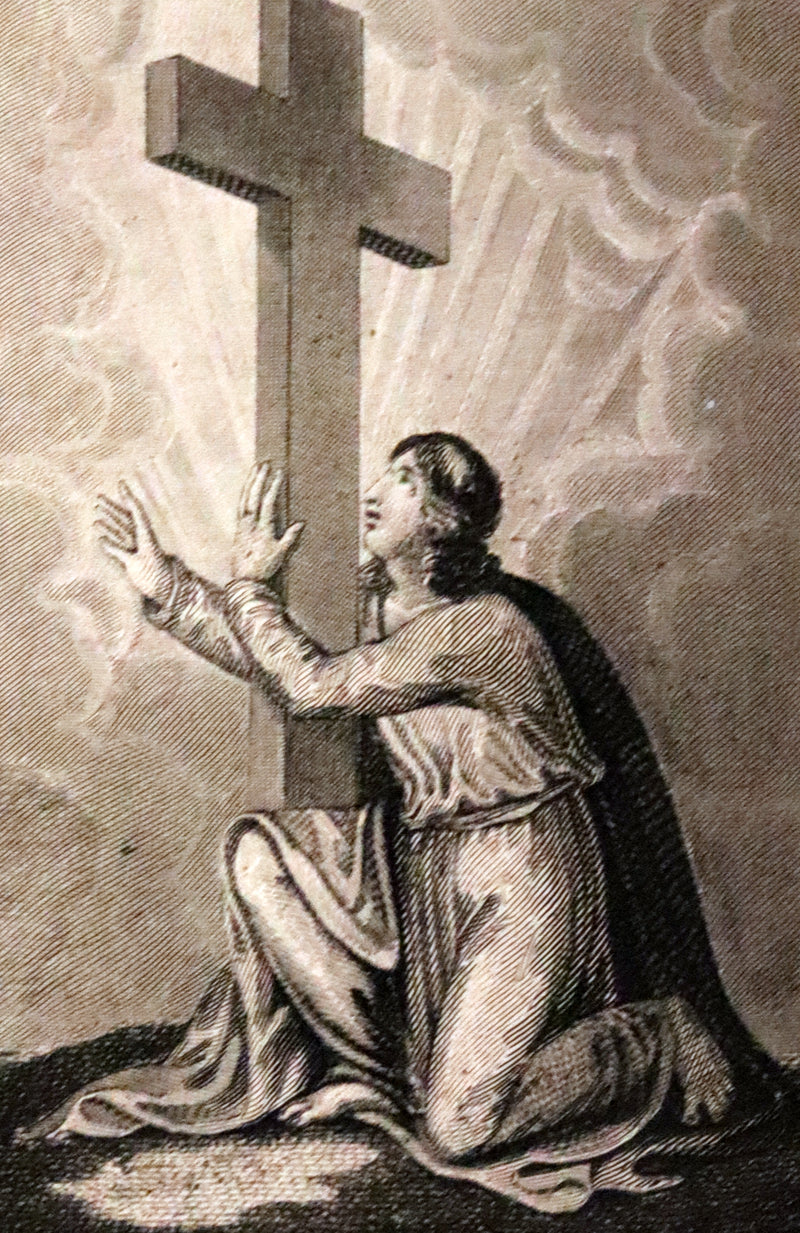 1828 Rare French Book - The Imitation of Christ - L'Imitation de Jesus Christ, Illustrated.