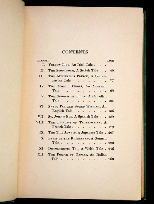 1908 Scarce First Edition - Fairy Tales From Folk Lore by Herschel Williams, illustrated by Maud Hunt Squire.