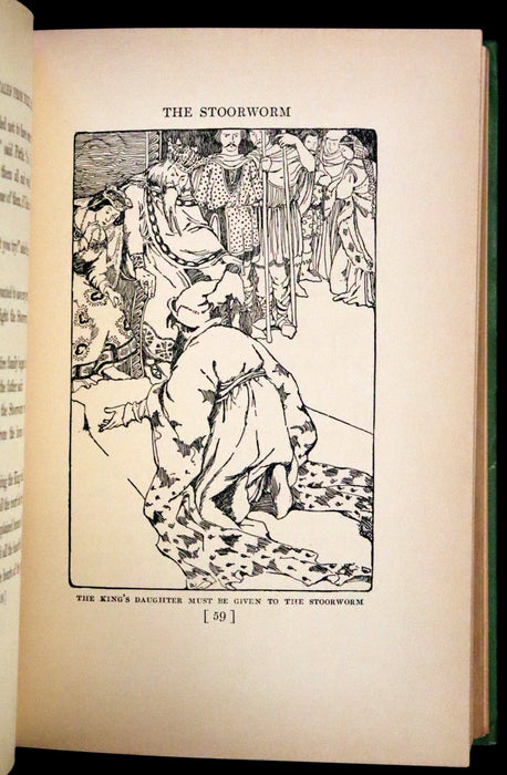 1908 Scarce First Edition - Fairy Tales From Folk Lore by Herschel Williams, illustrated by Maud Hunt Squire.