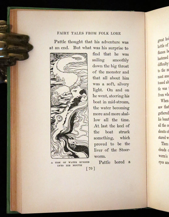 1908 Scarce First Edition - Fairy Tales From Folk Lore by Herschel Williams, illustrated by Maud Hunt Squire.