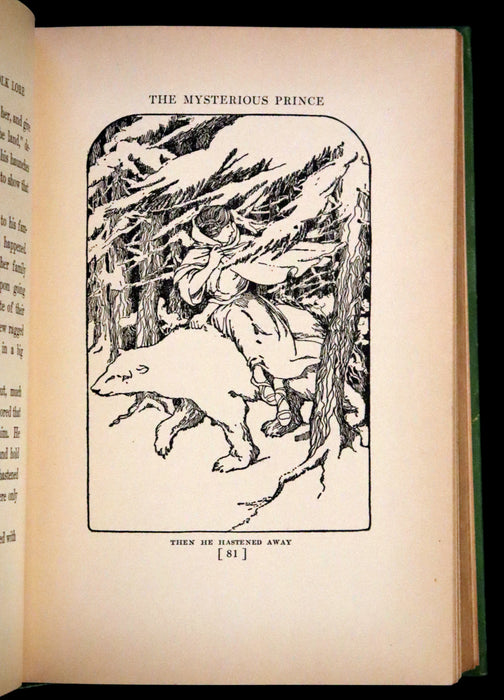 1908 Scarce First Edition - Fairy Tales From Folk Lore by Herschel Williams, illustrated by Maud Hunt Squire.