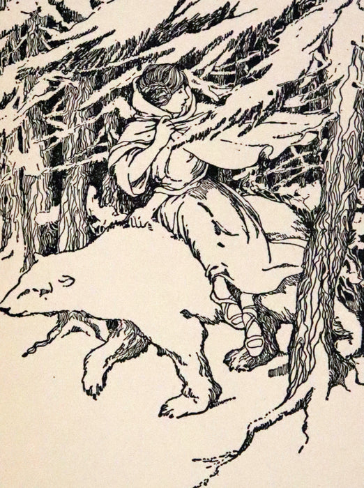 1908 Scarce First Edition - Fairy Tales From Folk Lore by Herschel Williams, illustrated by Maud Hunt Squire.