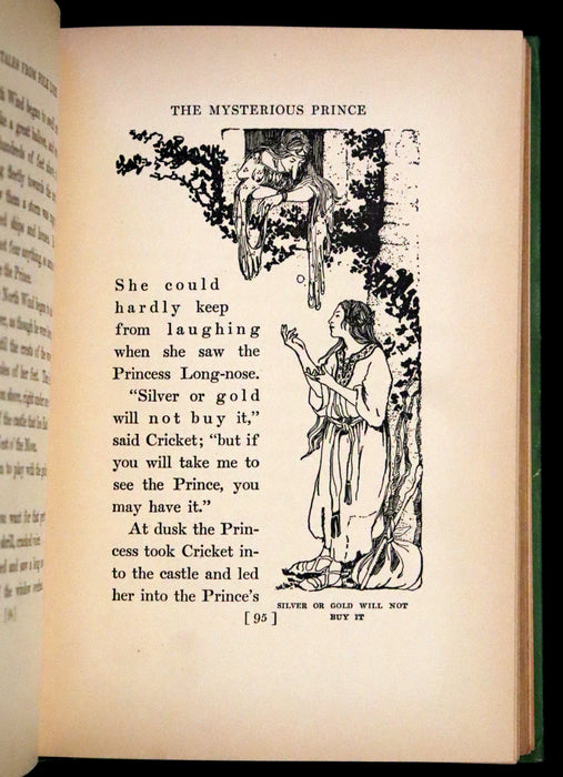 1908 Scarce First Edition - Fairy Tales From Folk Lore by Herschel Williams, illustrated by Maud Hunt Squire.