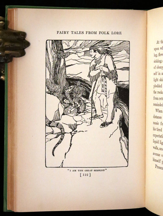 1908 Scarce First Edition - Fairy Tales From Folk Lore by Herschel Williams, illustrated by Maud Hunt Squire.