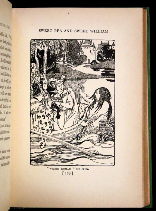 1908 Scarce First Edition - Fairy Tales From Folk Lore by Herschel Williams, illustrated by Maud Hunt Squire.