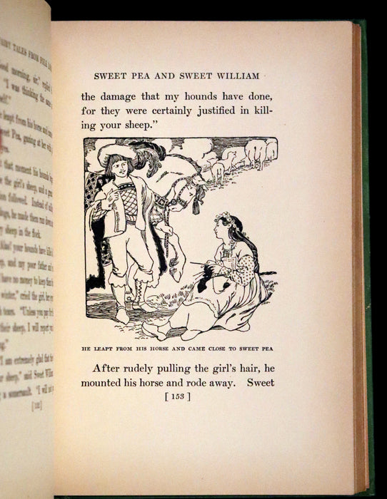 1908 Scarce First Edition - Fairy Tales From Folk Lore by Herschel Williams, illustrated by Maud Hunt Squire.