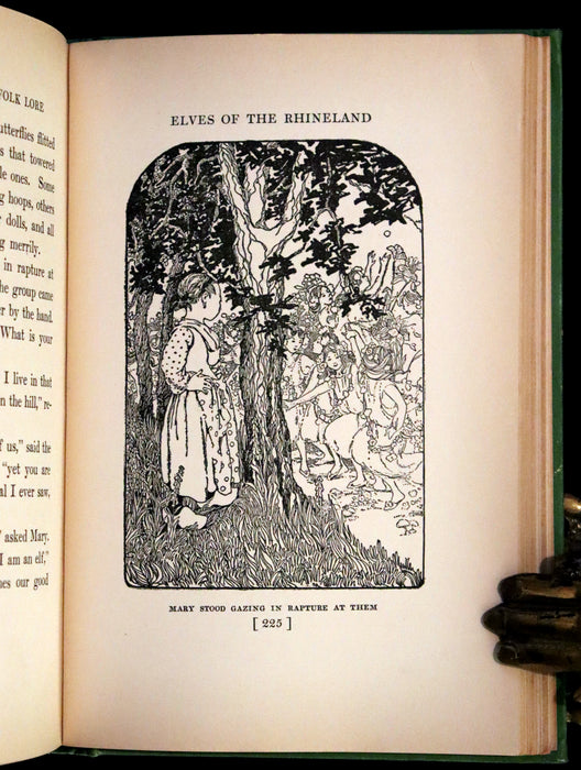 1908 Scarce First Edition - Fairy Tales From Folk Lore by Herschel Williams, illustrated by Maud Hunt Squire.