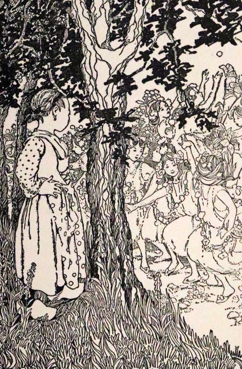 1908 Scarce First Edition - Fairy Tales From Folk Lore by Herschel Williams, illustrated by Maud Hunt Squire.
