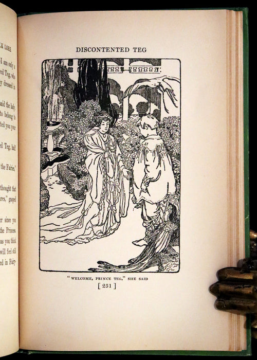 1908 Scarce First Edition - Fairy Tales From Folk Lore by Herschel Williams, illustrated by Maud Hunt Squire.