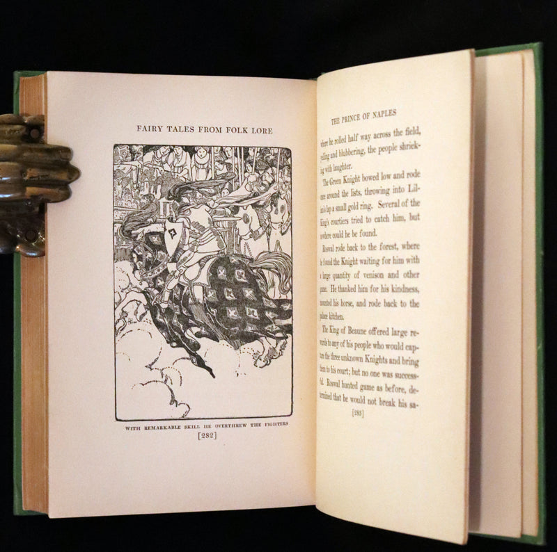 1908 Scarce First Edition - Fairy Tales From Folk Lore by Herschel Williams, illustrated by Maud Hunt Squire.