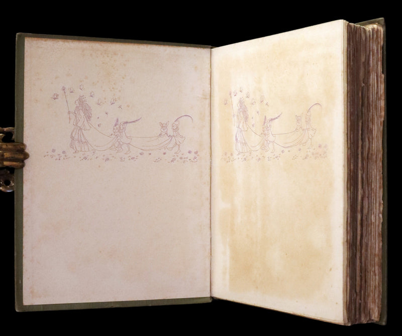 1917 Rare Rackham First Edition - Little Brother & Little Sister and Other Tales by Brothers Grimm.