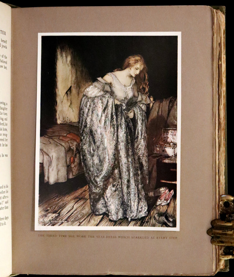 1917 Rare Rackham First Edition - Little Brother & Little Sister and Other Tales by Brothers Grimm.