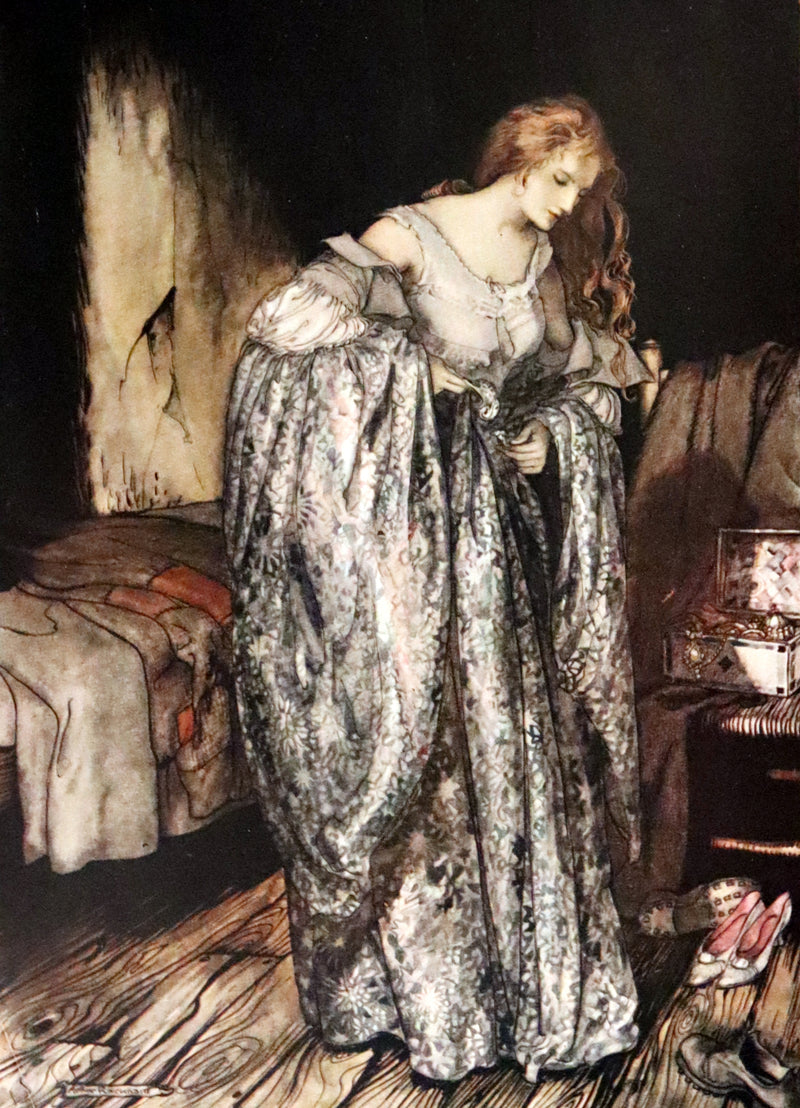 1917 Rare Rackham First Edition - Little Brother & Little Sister and Other Tales by Brothers Grimm.