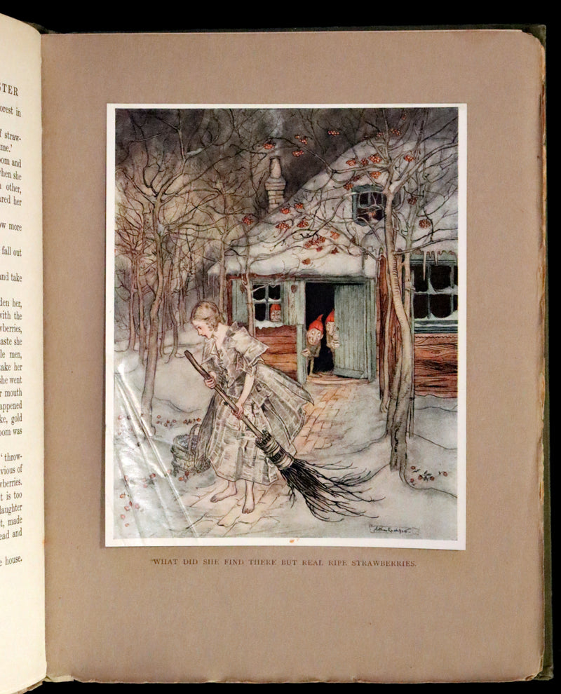 1917 Rare Rackham First Edition - Little Brother & Little Sister and Other Tales by Brothers Grimm.