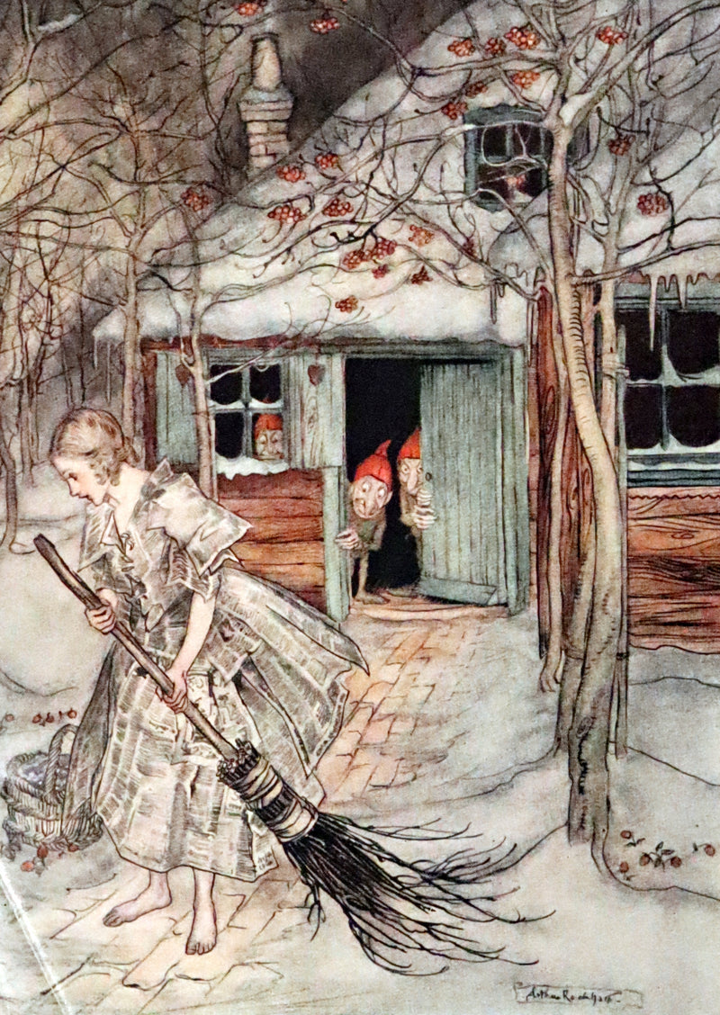 1917 Rare Rackham First Edition - Little Brother & Little Sister and Other Tales by Brothers Grimm.