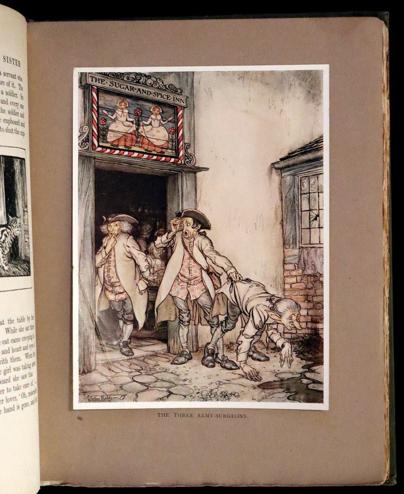 1917 Rare Rackham First Edition - Little Brother & Little Sister and Other Tales by Brothers Grimm.