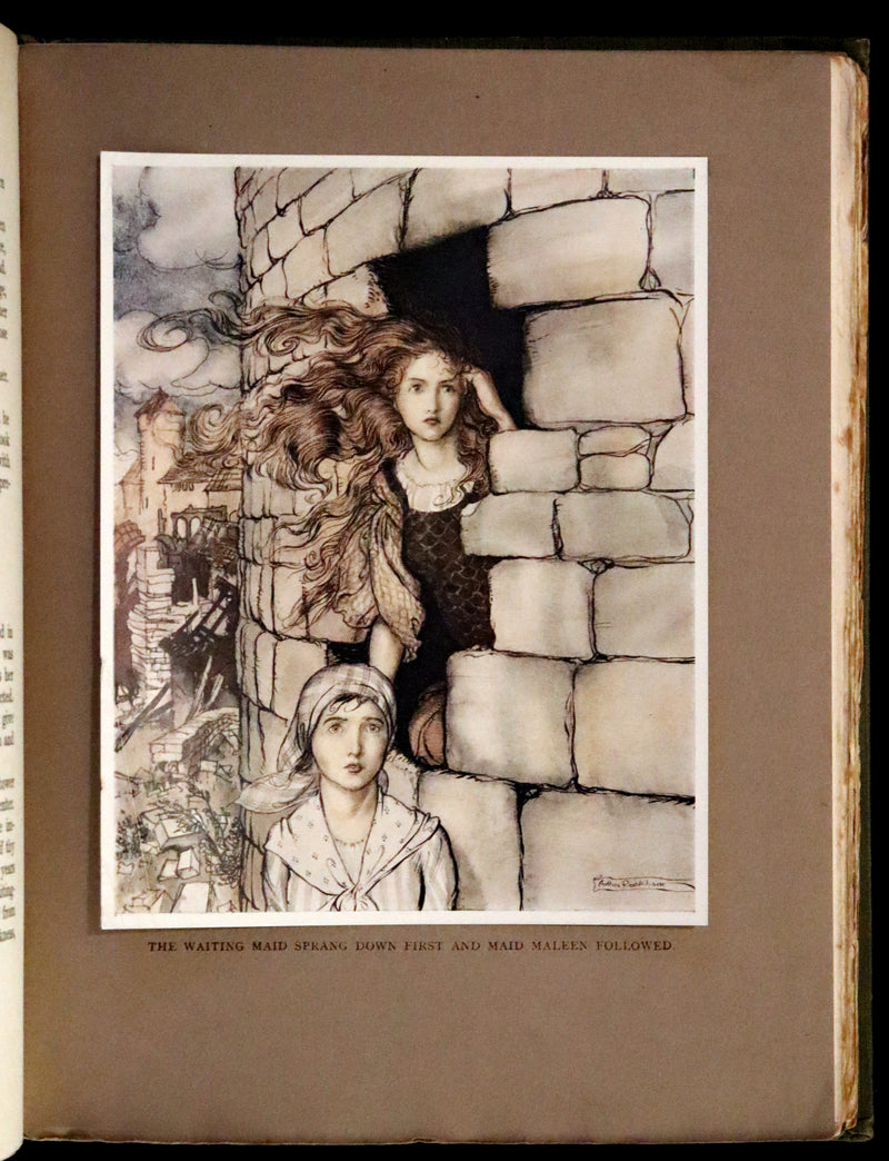 1917 Rare Rackham First Edition - Little Brother & Little Sister and Other Tales by Brothers Grimm.
