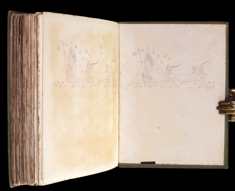 1917 Rare Rackham First Edition - Little Brother & Little Sister and Other Tales by Brothers Grimm.