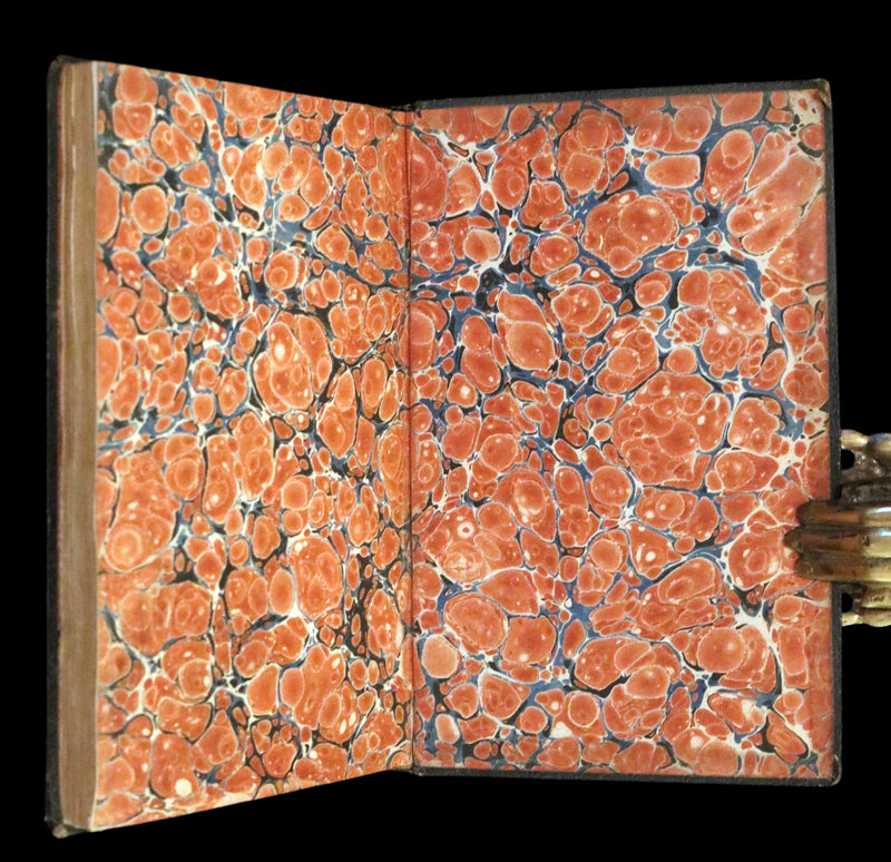 1816 Scarce Book -The Dance of Death, Danse Macabre by Hans Holbein, Color illustrated.