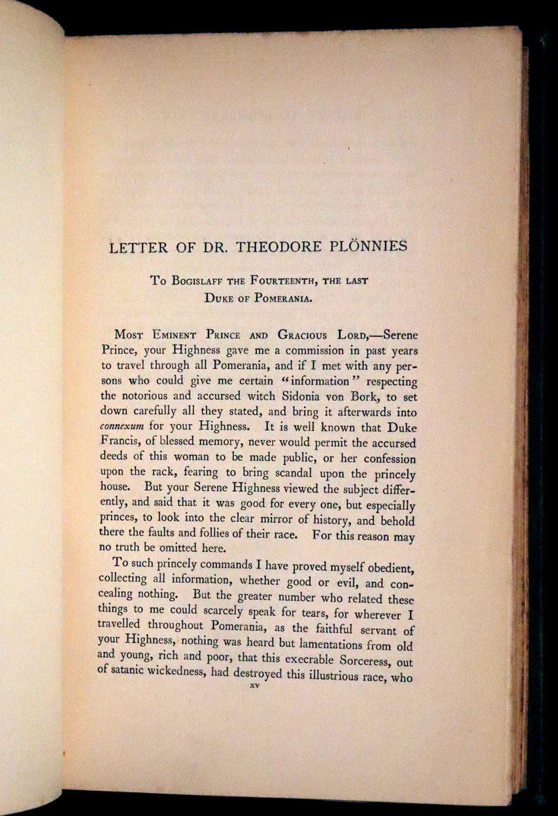 1894 Rare Book set - Sidonia the Sorceress and Mary Schweidler, The Amber Witch.