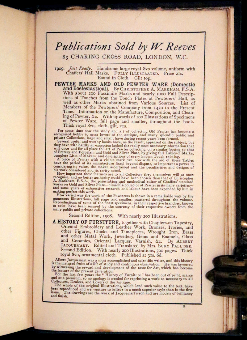 1894 Rare Book set - Sidonia the Sorceress and Mary Schweidler, The Amber Witch.