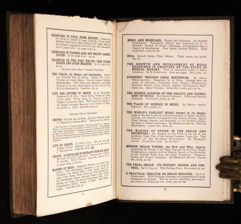 1894 Rare Book set - Sidonia the Sorceress and Mary Schweidler, The Amber Witch.