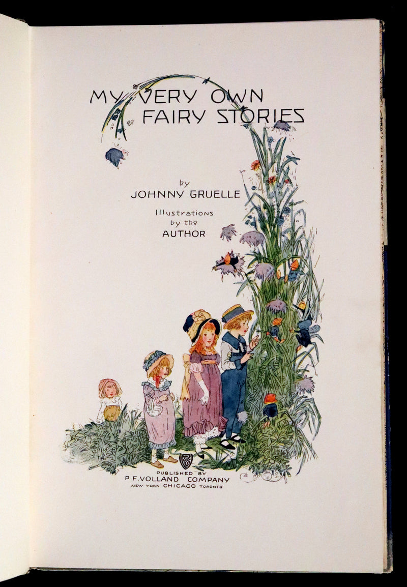 1917 Rare First Edition - My Very Own Fairy Stories by Johnny Gruelle. Illustrated.