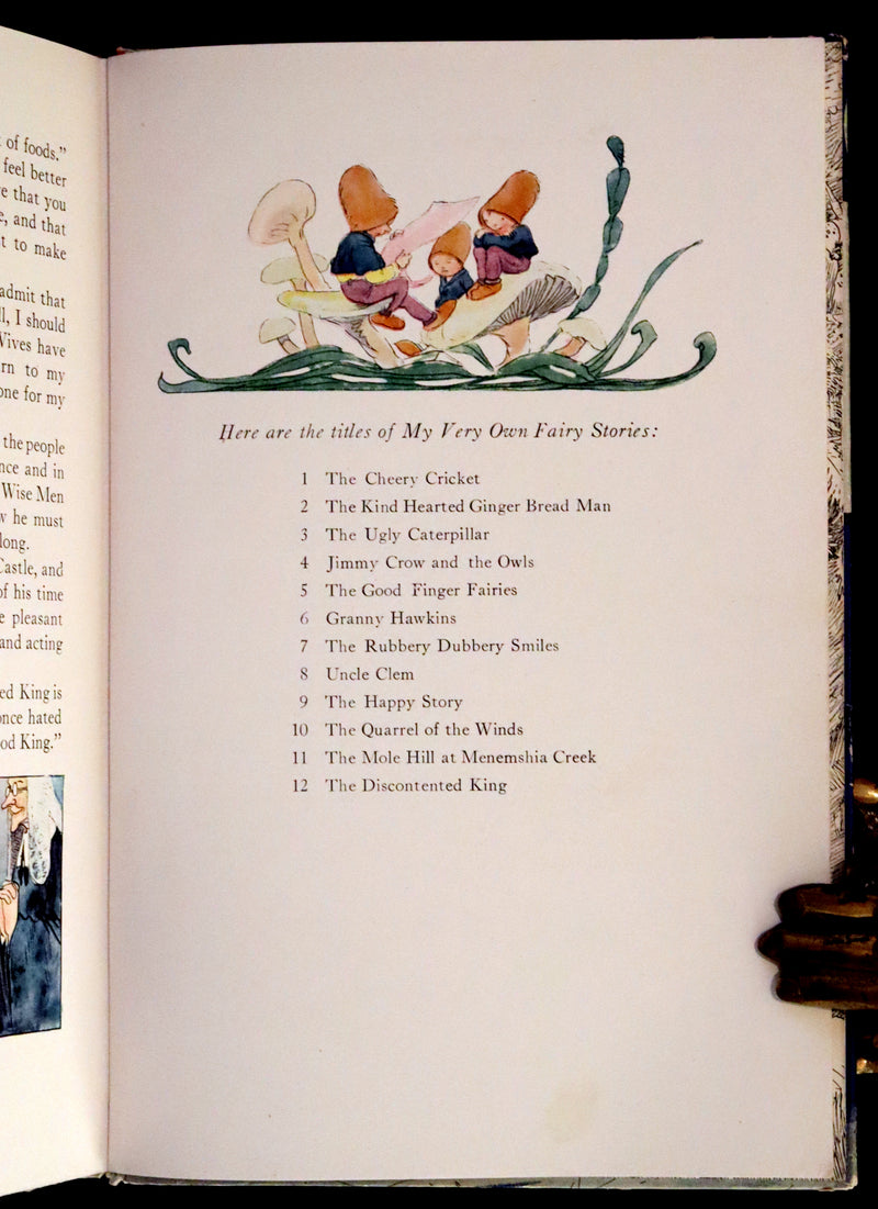 1917 Rare First Edition - My Very Own Fairy Stories by Johnny Gruelle. Illustrated.