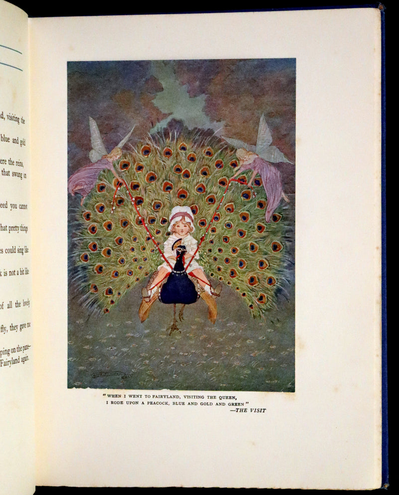 1923 Rare First Edition - The Rose Fyleman Fairy Book Illustrated by Hilda T. Miller.