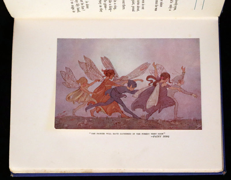 1923 Rare First Edition - The Rose Fyleman Fairy Book Illustrated by Hilda T. Miller.