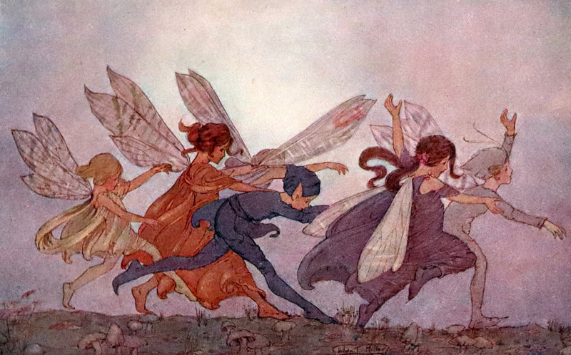 1923 Rare First Edition - The Rose Fyleman Fairy Book Illustrated by Hilda T. Miller.