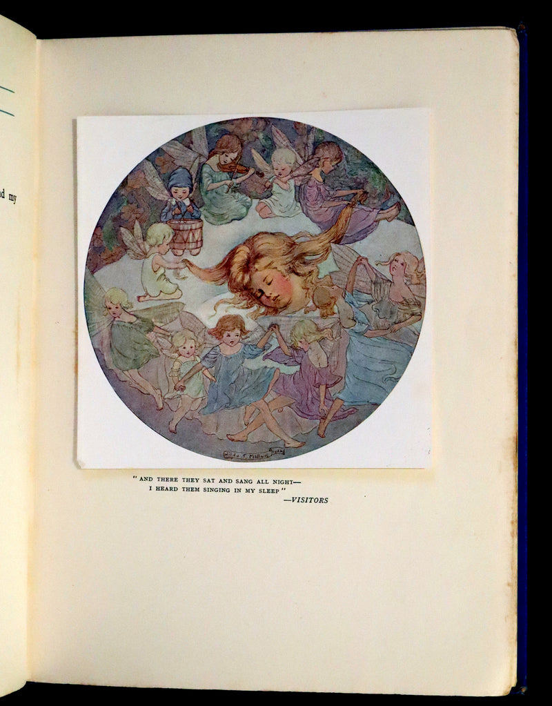 1923 Rare First Edition - The Rose Fyleman Fairy Book Illustrated by Hilda T. Miller.