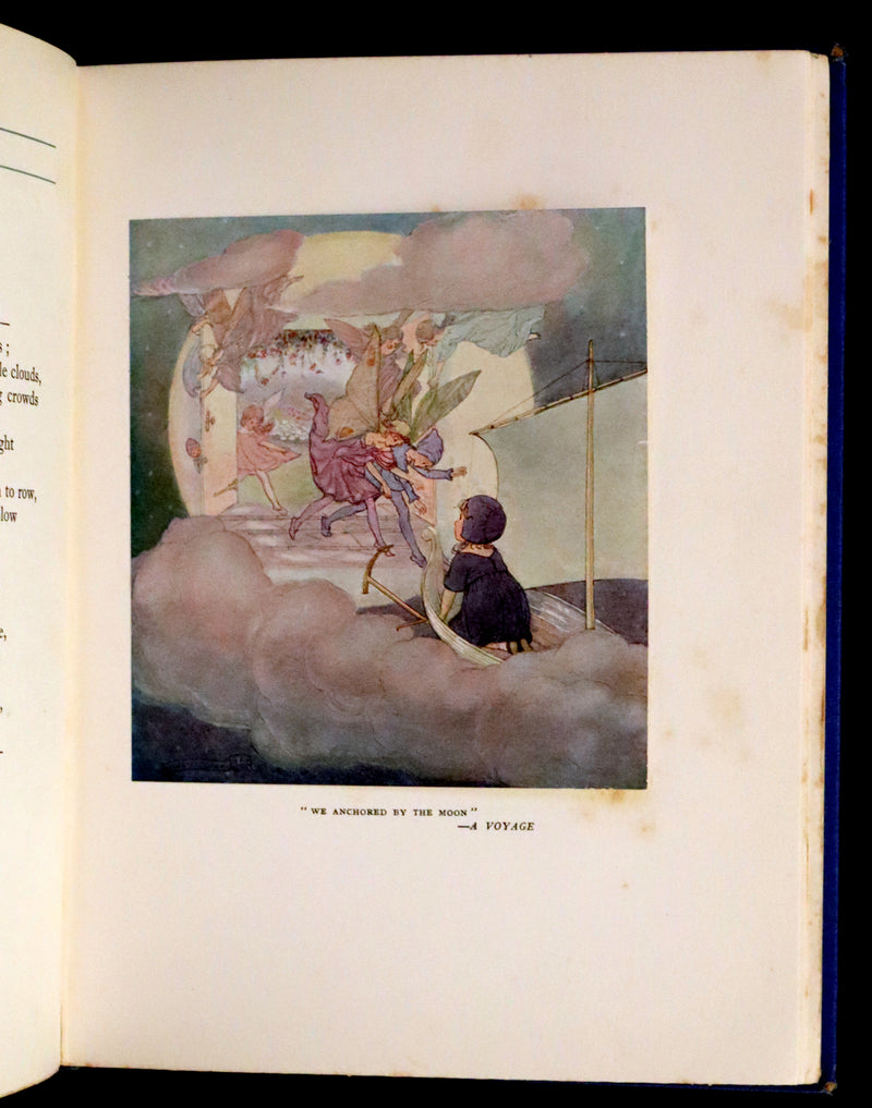 1923 Rare First Edition - The Rose Fyleman Fairy Book Illustrated by Hilda T. Miller.