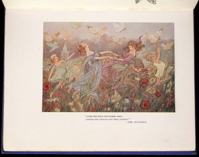 1923 Rare First Edition - The Rose Fyleman Fairy Book Illustrated by Hilda T. Miller.