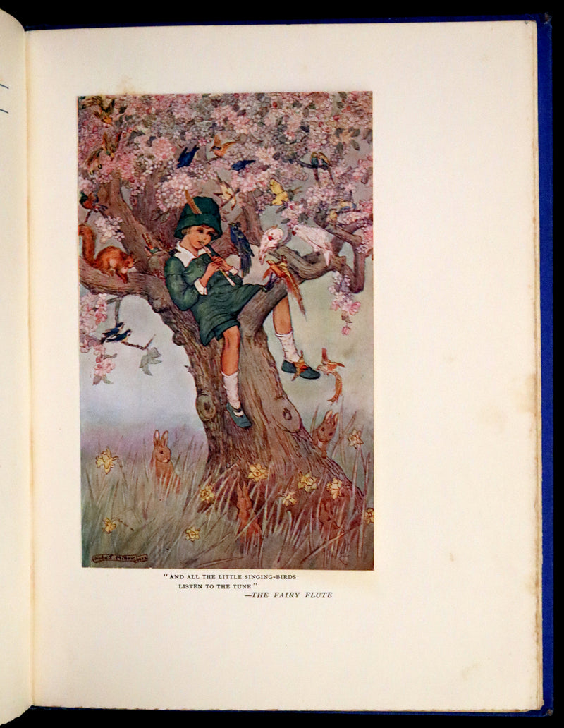 1923 Rare First Edition - The Rose Fyleman Fairy Book Illustrated by Hilda T. Miller.