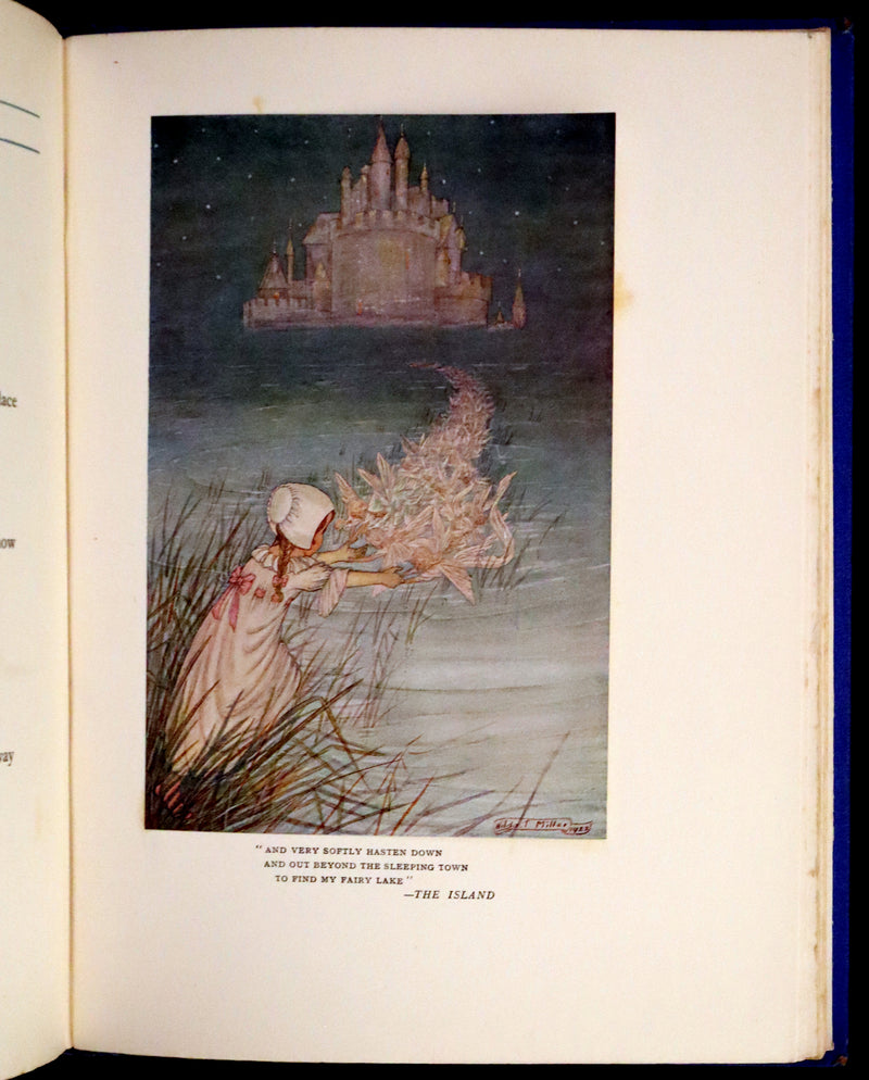 1923 Rare First Edition - The Rose Fyleman Fairy Book Illustrated by Hilda T. Miller.