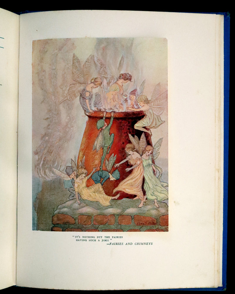 1923 Rare First Edition - The Rose Fyleman Fairy Book Illustrated by Hilda T. Miller.