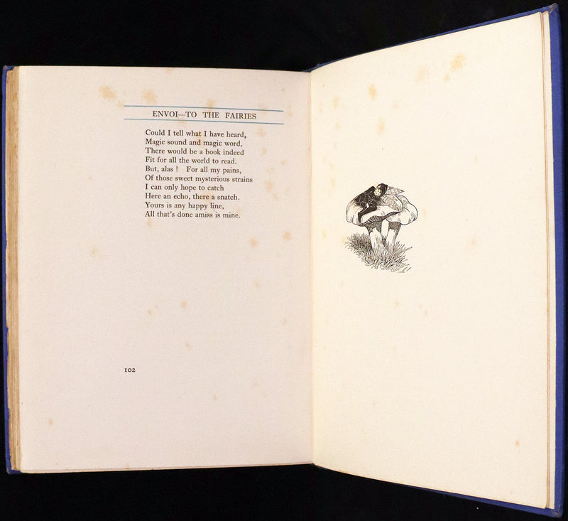 1923 Rare First Edition - The Rose Fyleman Fairy Book Illustrated by Hilda T. Miller.